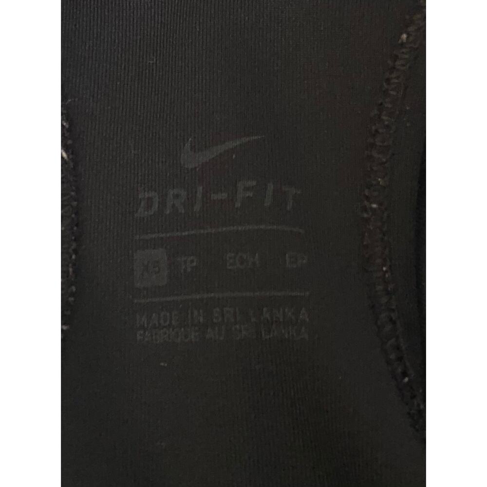 Nike Dri - Fit Black Active Wear Racer Back Sports Bra Women's Size XS - Picture 7 of 7